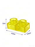 Fun Doh Squish Blocks Building Fidget Sensory Toy- 6/Display