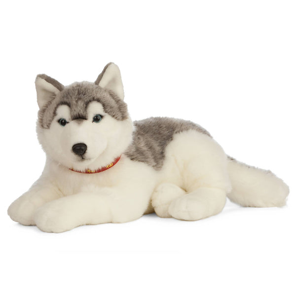 Living Nature Giant Husky Dog Plush Stuffed Animal Toy