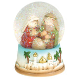 HOLY FAMILY WATER GLOBE 3.5"H