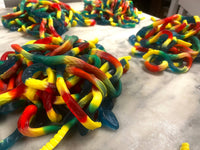 Gummy Rainbow Rattlesnake 🐍 24 Inch Length  1PK