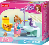 Girl's Dream Apartment Home Building Brick Display Set