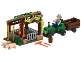 Pig Farm and Tractor Building Brick Kit (202 pcs)