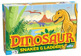 Dinosaur Snakes and Ladders (Vintage Design)  Board Game, 3+
