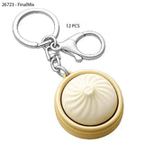 Fun Doh Dumpling Light-Up Click Fidget Keychain