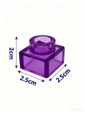Fun Doh Squish Blocks Building Fidget Sensory Toy- 6/Display