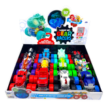 Friction Light Up Toy Car Assortment - 12/Display