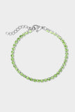 Stainless Steel Birthstone Tennis Bracelet