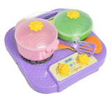Dinner Set "Chamomile" with kitchen, Dish Set Play, Tigres