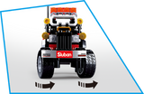 Car Club Offroad Building Brick Kit, Black (158 Pcs)