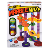 (T) 80 PIECE MARBLE RUN