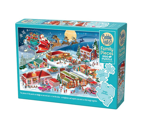Santa's Flyby (Family) 350pc puzzle