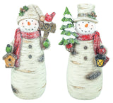 BIRCH SNOWMAN TABLETOP 2 AST