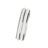 Highly Polished Stainless Steel Grooved Spinner Center Ring