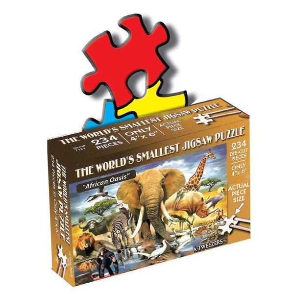 World's Smallest Jigsaw Puzzle - African Oasis