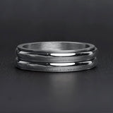 Highly Polished Stainless Steel Grooved Spinner Center Ring