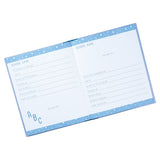 Baby Memory Book with Inkpad - Blue Constellation