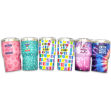Insulated Spill Free 12oz Kids Cup Assortment - 6/Display
