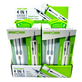Gadget Gear 4 in 1 Tech Cleaner Tool Set - 6/Display