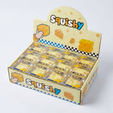 Vaseline Cheese Cube Squishy Toy – Coconut Oil Filled, Boxed