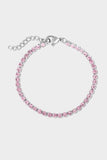 Stainless Steel Birthstone Tennis Bracelet