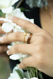 18k Gold PVD Coated Mood Band Stainless Steel Ring
