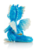 Cute Blue Chinese Dragon