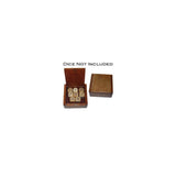 Wooden Keepsake Box with Magnetic Closure, 3.5 inches