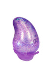 Tear Drop Glittery  Squishy w/ Stand