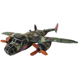 B25 Bomber Plane Plush Stuffed Toy Military WW2 Airplane