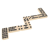 Double Nine Dominoes With Spinners - Thick Size