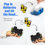 4-Piece Battery-Powered Light-Up Racing Car Set
