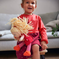 Annelie 12” Soft Doll – Huggable Fabric Doll for Toddlers