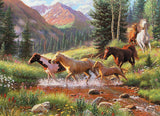 Horse Stream (tray) 35pc puzzle