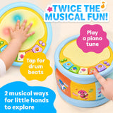 Baby Shark Piano Drum - Light-Up Musical Toddler Toy