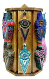 Round Beaded Dream Catcher Seed Bead Hanging Ornament