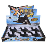 8" Die-Cast Pull Back F-117 Nighthawk   6pcs/Display