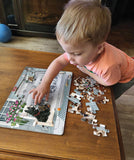 Porch Swing Buddies (tray) 35pc puzzle