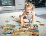 Construction Zone (35-Piece) Floor Puzzle Ages 3+