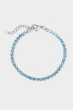 Stainless Steel Birthstone Tennis Bracelet