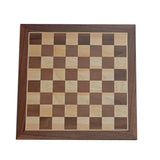 Old School Brown and Natural Wooden Checkers Set -11.75 in.