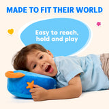 Baby Shark Plush Drum Blue - Soft Musical Baby Toy