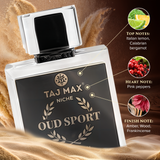 TAJ MAX OUD SPORT 3.4 OZ Dubai Long-Lasting Perfume