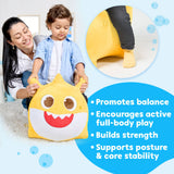 Pinkfong Baby Shark Bouncy Plush - Ride On Toy for Kids