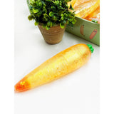 Glittered Maltose Carrot Squishy Toy