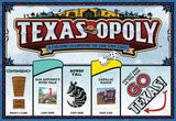 Texas Opoly (state) Board Game