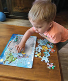 World Map (tray) 35pc puzzle