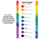 18k Gold PVD Coated Mood Band With Stars And Moons Stainless