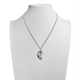 Best Friend Friendship Pendant Stainless Steel Necklace