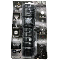 Tac Gear Weather Proof Flashlight with Laser- 6/Pack