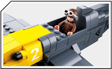 WWII Messerschimitt BF-109 Plane Building Brick Kit 289 Pcs